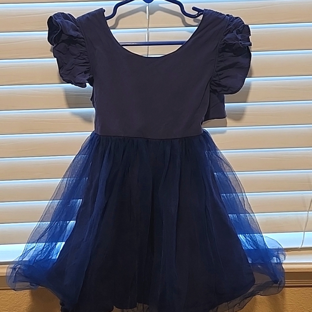 Blue dress
